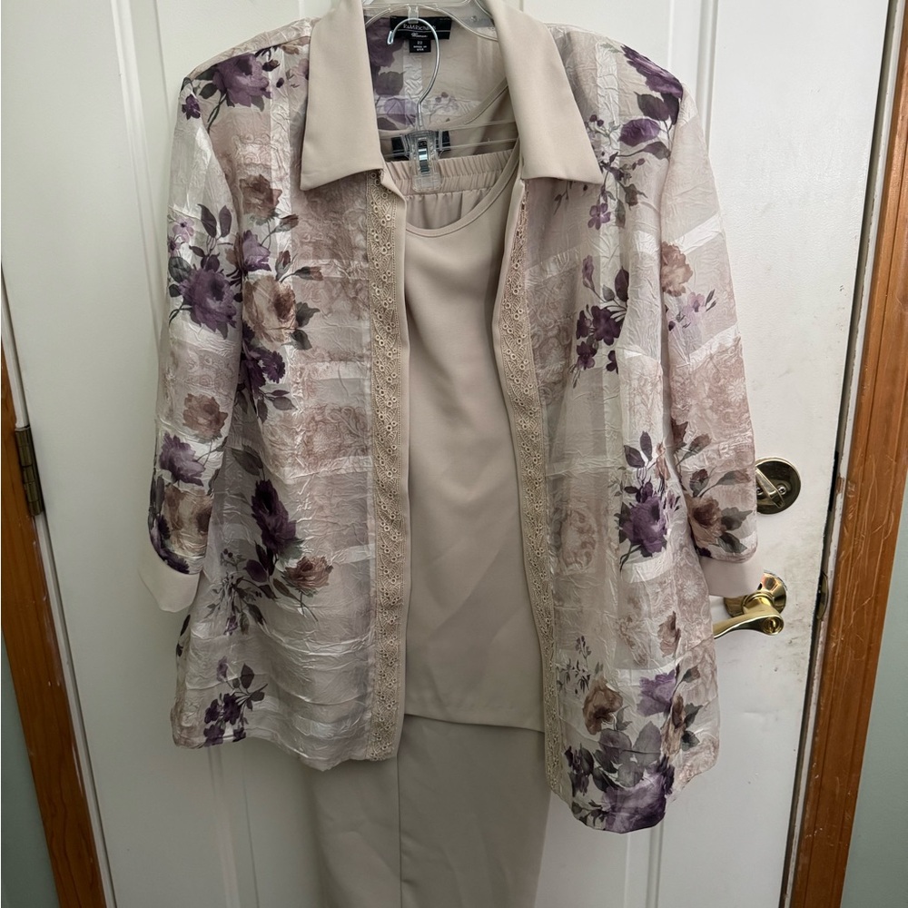 Pant suite elegant occasions RM Richards 22w